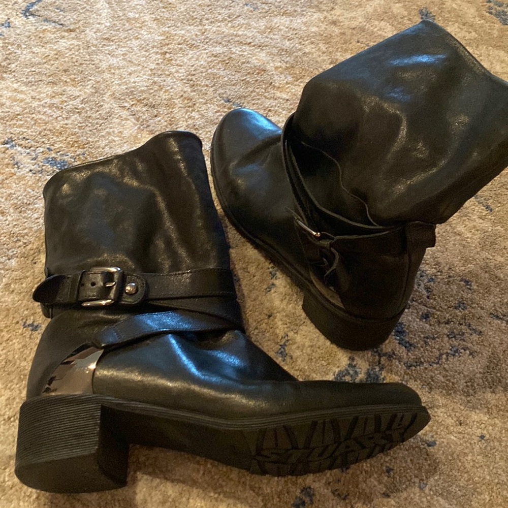 Stuart Weitzman Moto Boots